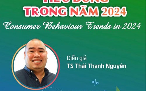 TS Thái Thanh Nguyên chia sẻ chủ đề Xu hướng hành vi tiêu dùng trong năm 2024